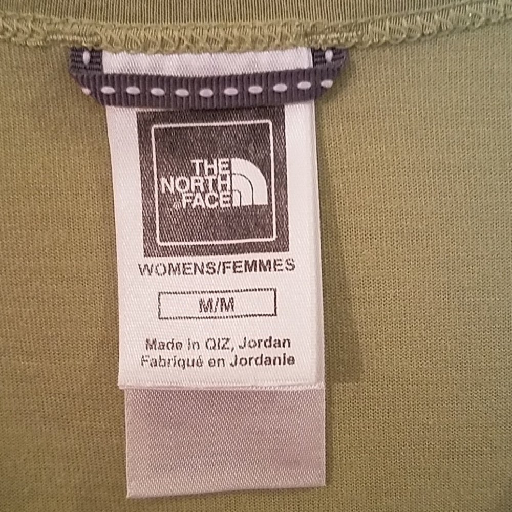 The North Face Green Long Sleeve Pullover Top M - Picture 2 of 4